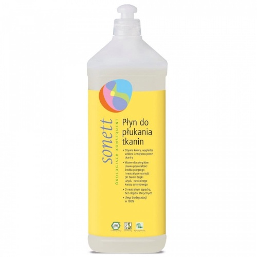 Płyn do płukania tkanin BIO 1L / Sonett