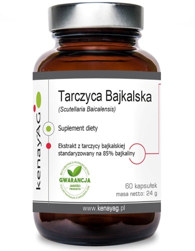 Tarczyca Bajkalska (85% bajkaliny) 60 kaps / KenayAG