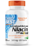 Niacin niaXtend® 500 mg (niacyna o stopniowym uwalnianiu) 120 tab. / Doctor's Best