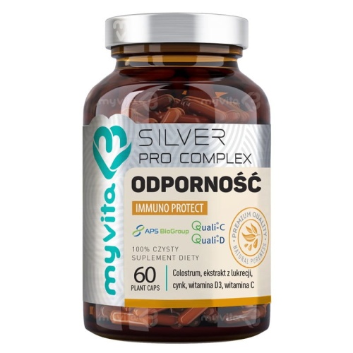 ODPORNOŚĆ Silver Pro Complex - 60 kaps. / MyVita 