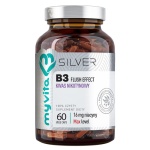 Witamina B3 (Niacyna) kwas nikotynowy 16mg - Silver Pure - 60 kaps. / MyVita