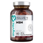 MSM Organiczna Siarka (600 mg) - Silver Pure - 60 kaps. / MyVita
