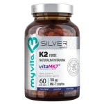 Witamina K2 Forte 100 mcg - Silver Pure - 60 kaps. / MyVita