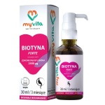 Biotyna Forte 2500mcg krople - 30ml / MyVita