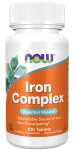 Iron Complex (kompleks żelaza) - 100 tab. / NowFoods