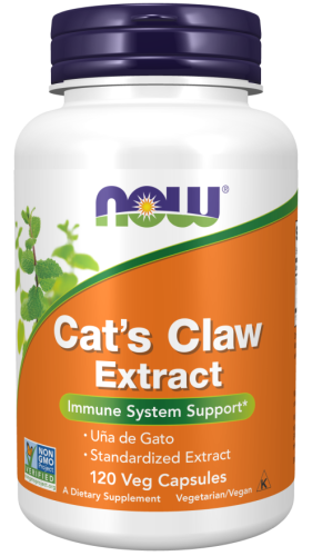 Cat’s Claw Extract (koci pazur/wilkakora) 120 kaps. / Now Foods