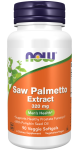 Saw Palmetto ( ekstrakt standaryzowany 95%) 320mg - 90 kaps. żelowych / Now Foods