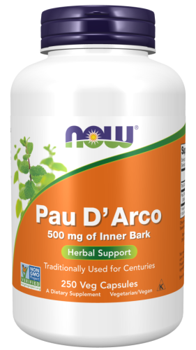 Pau D'Arco (Lapacho) 500mg. - 250 kaps. / Now Foods