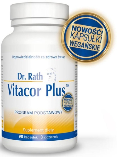 Dr. Rath Vitacor Plus™ (kompleks witamin i minerałów) 90 kaps.