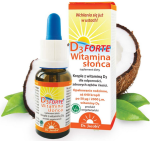 Witamina Słońca D3 FORTE krople 20ml / Dr. Jacobs 