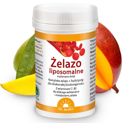 Żelazo Liposomalne 50 g. / Dr. Jacobs