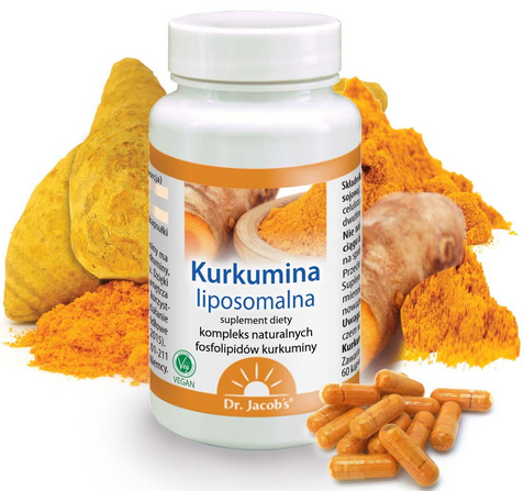  Kurkumina Liposomalna 60 kaps. / Dr. Jacobs 