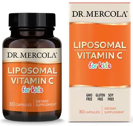 Witamina C Liposomalna dla dzieci 125mg Dr Mercola 30 kaps. / Dr. Mercola