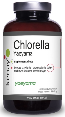 Chlorella Yaeyama 500mg - 360 tabl. / KenayAG