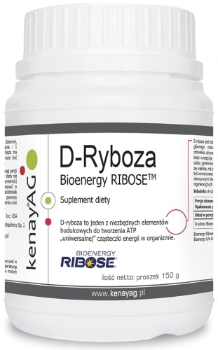 D-Ryboza Bioenergy RIBOSE™ (nośnik energii) 150 gram / KenayAG