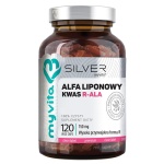 Kwas alfa liponowy R-ALA (aktywna forma) - Silver Pure - 120 kaps. / MyVita