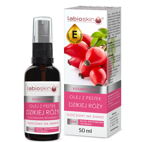 Olej z pestek dzikiej róży kosmetyczny 50ml Labioskin / Labolatorium Biooil