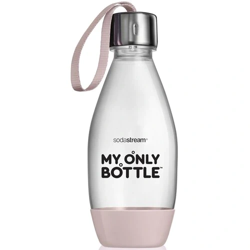 Butelka SodaStream różowa z kolekcji My Only Bottle – 0,5 litrowa