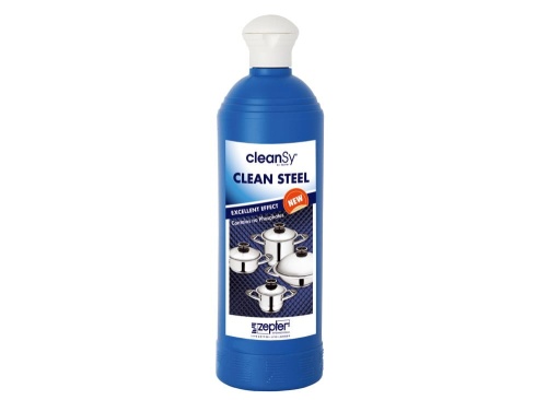 Akcesoria - Cleansy Clean Steel - mleczko do mycia naczyń - 500 ml / Zepter