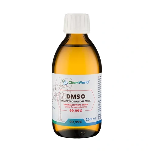 DMSO 99,99% (Czystość Farmaceutyczna) 250ml / Chem World