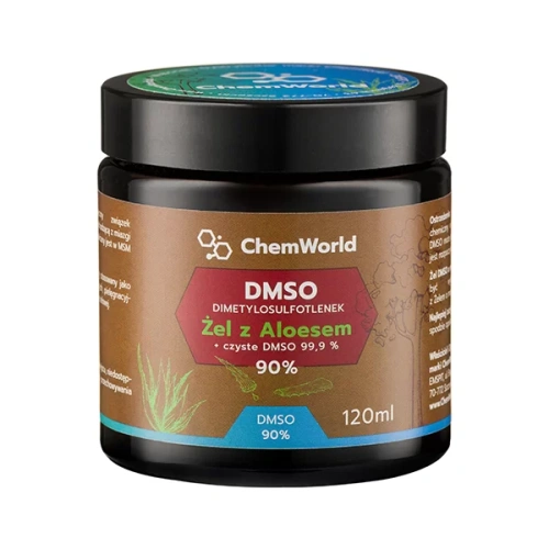 DMSO Żel 90% z aloesem meksykańskim 120ml / Chem World