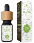 Olej konopny CBD 5% Natural Full Spectrum - 500 mg - 10ml / HempKing