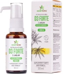 Witamina D3 Forte z lanoliny w BIO oleju konopnym - 30 ml / HempKing
