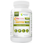 Vitacholine 300mg + Inozytol - wsparcie układu nerwowego i wątroby - 90 tabletek / Wish Pharmaceutical