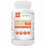 Saw Palmetto Extract 600mg (Palma Sabałowa - zdrowie prostaty) - 120 kaps. / Wish Pharmaceutical 