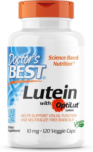 Lutein from OptiLut® - luteina + zeaksantyna dla zdrowia oczu - 120 kaps. / Doctor's Best