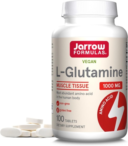 L-Glutamine 1000 mg. (L-glutamina) 100 tab. / Jarrow Formulas