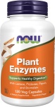 Plant Enzymes - roślinne enzymy wspierające trawienie - 120 kaps / NOW FOODS