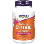 Witamina C - 1000 Complex buforowana 90 tabletek / Now Foods
