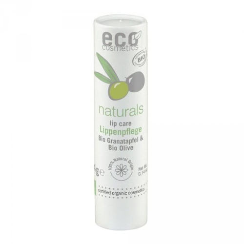 Naturals Lip Care BIO - Balsam do ust w sztyfcie z granatem - 4g / Eco Cosmetic 