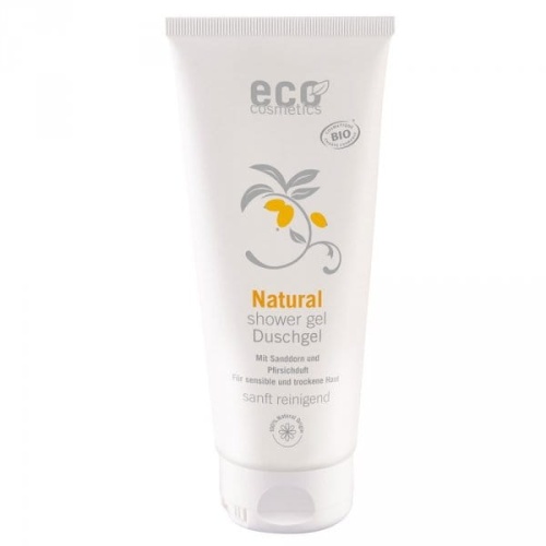 NATURAL Żel pod prysznic z rokitnikiem i brzoskwinią BIO 200 ml / Eco Cosmetic