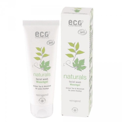 Naturals Facial Wash – łagodny żel oczyszczajacy do twarzy BIO 125 ml / Eco Cosmetic