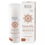 Beautify Krem CC ciemny SPF30 z OPC, Q10, kwasem hialuronowym i granatem 50ml / Eco Cosmetic 