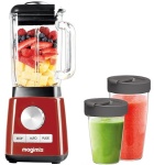 SUPER CENA! Zestaw - Blender Power Premium by Magimix Czerwony + 2 dodatkowe kielichy 
