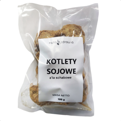 Kotlety sojowe a'la schabowe (bez GMO) 100g Nuta Zdrowia