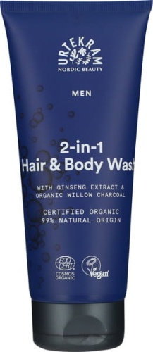 MEN ŻEL DO MYCIA CIAŁA I WŁOSÓW 2W1 DLA MĘŻCZYZN BIO 200ml / URTEKRAM