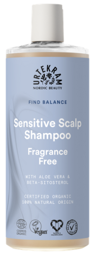 SZAMPON DO WRAŻLIWEJ SKÓRY GŁOWY NEUTRALNY ZAPACHOWO BIO 500ml / URTEKRAM 