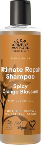 SZAMPON INTENSYWNIE REGENERUJĄCY DO WŁOSÓW SUCHYCH I ZNISZCZONYCH PIKANTNA POMARAŃCZA BIO 250ml / URTEKRAM 