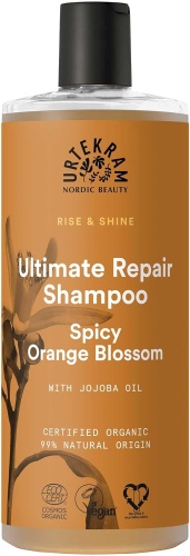 SZAMPON INTENSYWNIE REGENERUJĄCY DO WŁOSÓW SUCHYCH I ZNISZCZONYCH PIKANTNA POMARAŃCZA BIO 500ml / URTEKRAM 