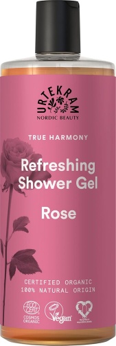 ŻEL ODŚWIEŻAJĄCY POD PRYSZNIC Z RÓŻĄ BIO 500ml / URTEKRAM