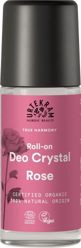 DEZODORANT W KULCE ROLL-ON Z AŁUNEM I RÓŻĄ BIO 50ml / URTEKRAM 