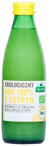 Sok z cytryn tłoczony 100% BIO 250ml / EkoWital 