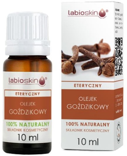 Olejek eteryczny goździkowy10ml Labioskin / Labolatorium Biooil