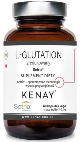 L-Glutation zredukowany SETRIA® 60 kaps / KenayAG 