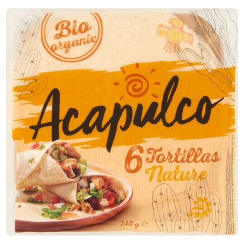Tortilla BIO 240 g (6 sztuk) Acapulco