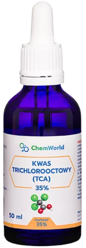Kwas TrIchlorooctowy 35% - TCA - 50ml / Chem World